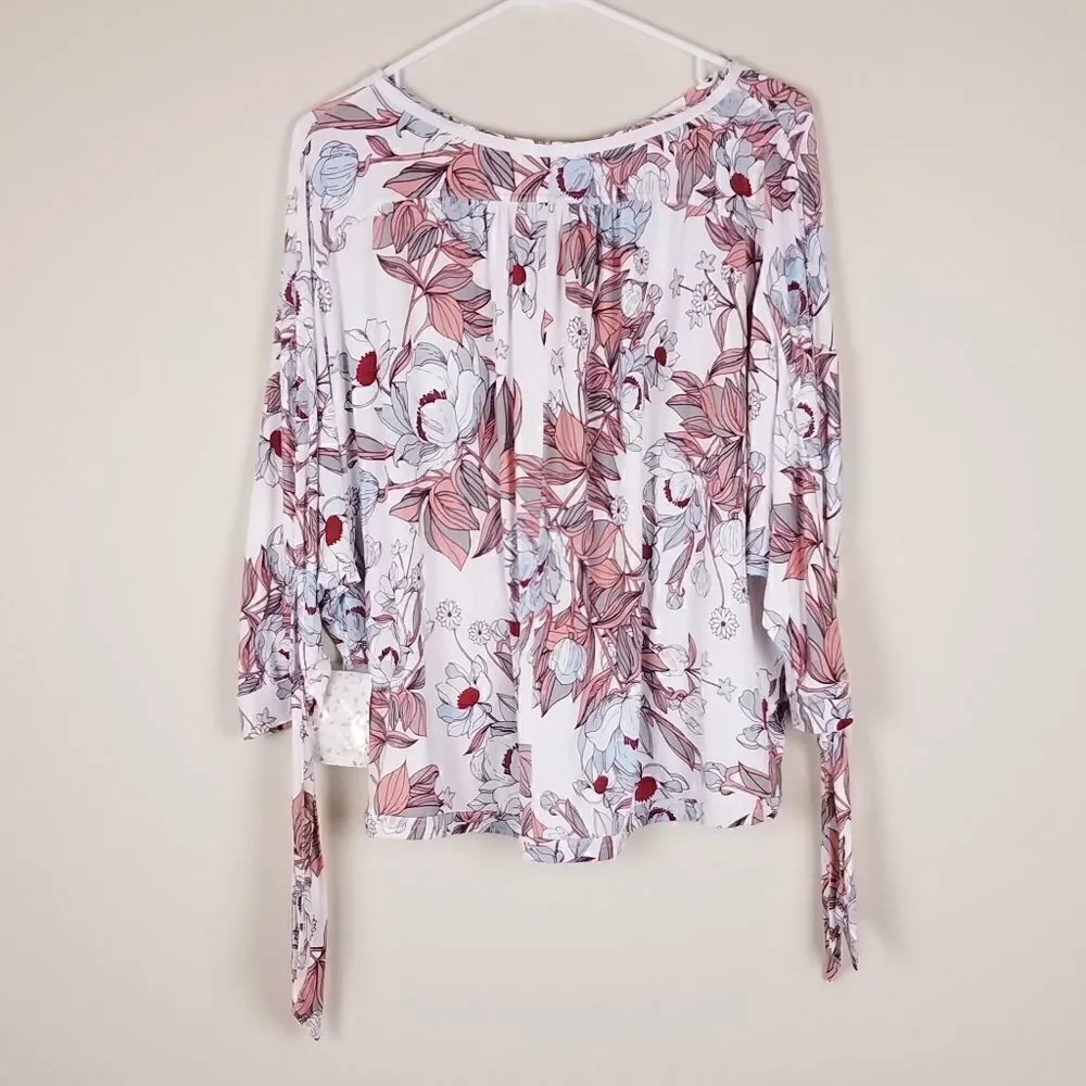 Free People Keepin On Floral Blouse
